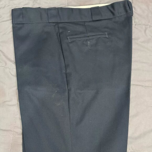 Dickies Other - Dickies New 874 Plain Front 40X32 NWOT Twill Pants Navy